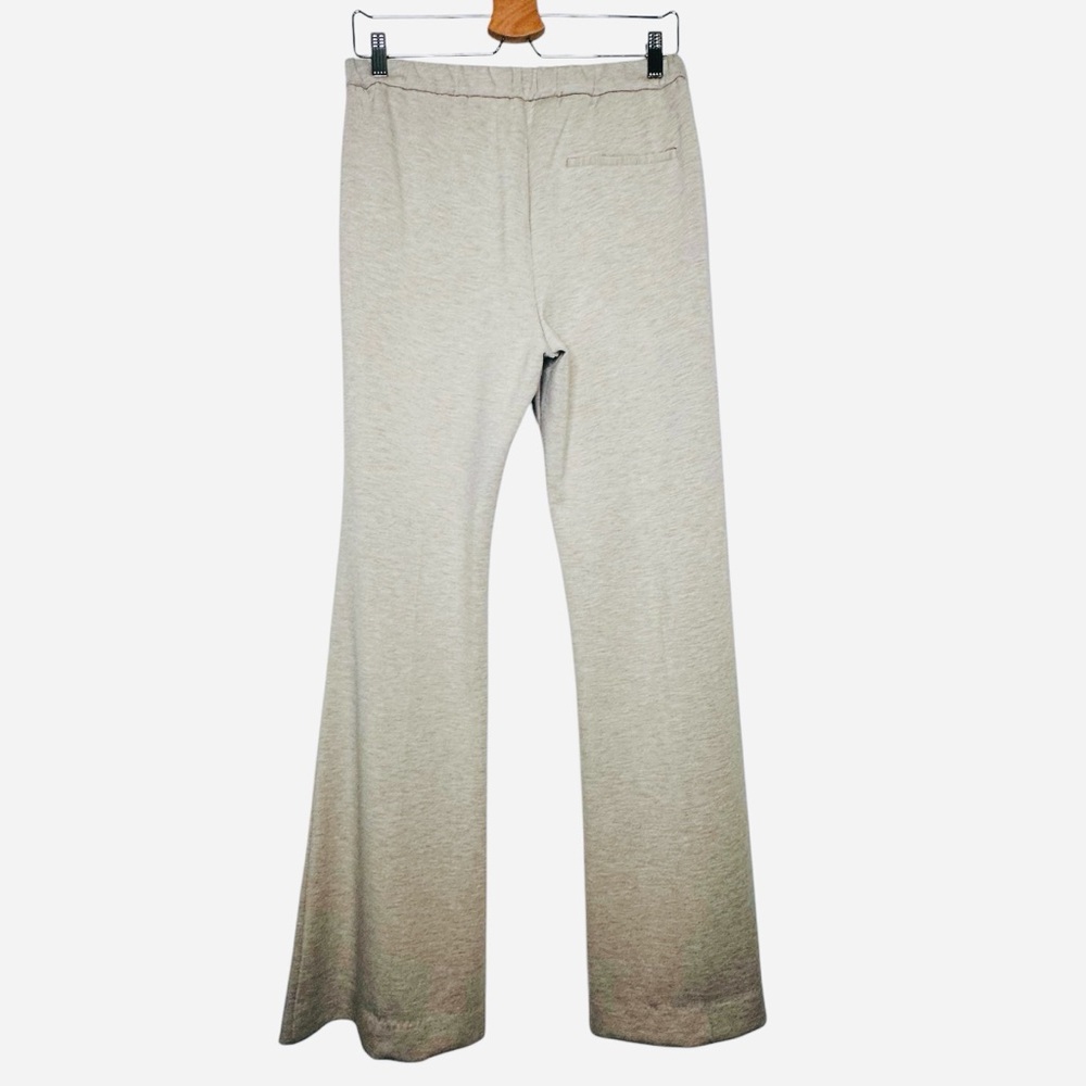 Theory Cream Boot-Cut Knit Pants - Picture 5 of 12